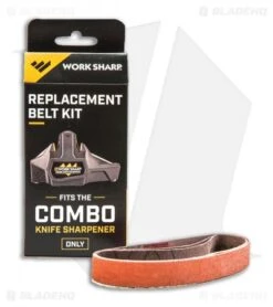 Work Sharp Combo Knife Sharpener P120 Replacement Belt Kit - 3 Pack