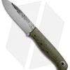 Fiddleback Forge Arete Fixed Blade Knife Evergreen Burlap (3.875" Satin)