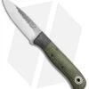 Fiddleback Forge Hiking Buddy Knife Evergreen Burlap Micarta (3.125" Satin)