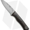 Fiddleback Forge Kephart Knife Black/Brown Micarta (3.75" Satin)