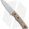 Fiddleback Forge Production Kephart Knife Natural Canvas Micarta (3.75" SW)