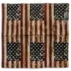 Hanks By Hank 10" X 10" Handkerchief - Vintage Flag