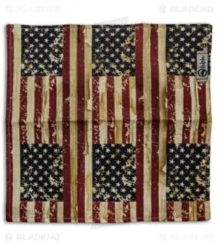 Hanks By Hank 10" X 10" Handkerchief - Vintage Flag