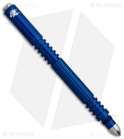 Hinderer Knives Aluminum Investigator Pen (Polished Blue)