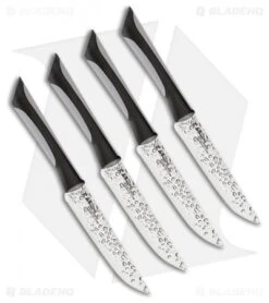KAI Luna 4-Piece Steak Knife Set - 7075