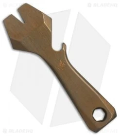 KnifeGuys Impact Tool (K.I.T.) Titanium Pocket Tool - Bronze Stonewashed