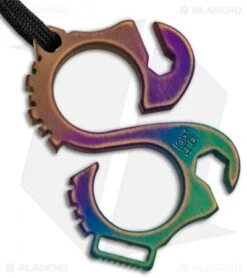 Koch Tools Solo 2.0 EDC Keychain Pocket Tool - Fade AnoTitanium 3/8"