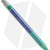 Matthew Martin Tactical 375 Series Unique #6 Blue/Green Ano Titanium Click Pen