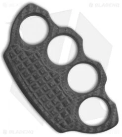 Microtech Marfione Hand Tank Four-Finger Knuckle Paperweight (Carbon Fiber)