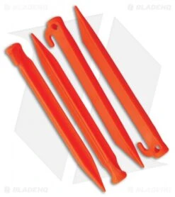 Ontario Jericho Vampyr 9" Tent Stakes 4-Pack (Orange) 0414OR