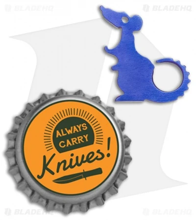 RB Tools & Design Nano "Carl" Titanium Keychain Pocket Tool - Blurple - Image 3