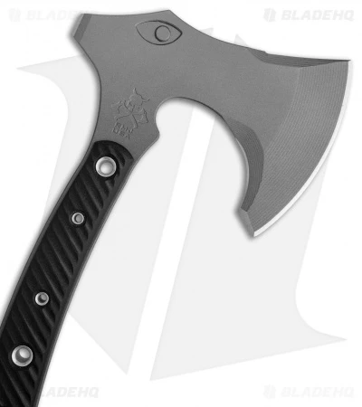 RMJ Tactical Berserker 15" Tomahawk Axe - Black G-10 - Image 2