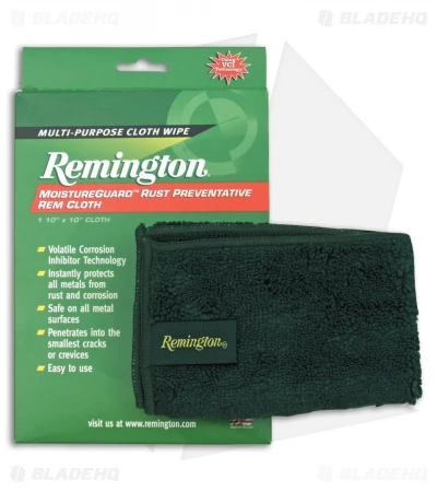 Remington Moistureguard Rem Cloth Green Polishing Cloth (10" X 10") - Image 2