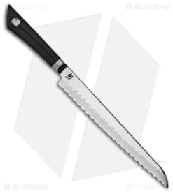 Shun Sora 9" Kitchen Bread Knife Black Polymer