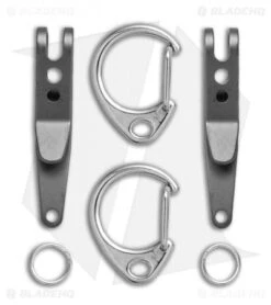 TEC Accessories P-7 Suspension Clip Black DLC (2 Pack) P-7-2