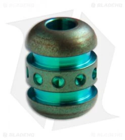 TiSurvival Titanium Large Droid Bead - Lady Liberty Green