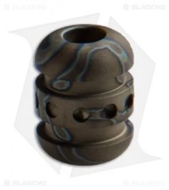 TiSurvival Titanium Large Droid Bead - Random Anodized Sandblast