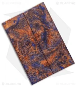 Voodoo Resins "Blueberry Cobbler" Handle Scales (5.87" X 2.00" X 0.32")