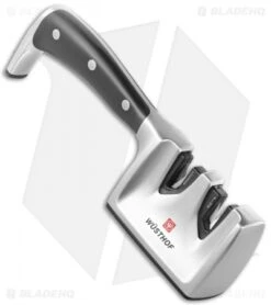 Wusthof 2 Stage Ikon Sharpener Black