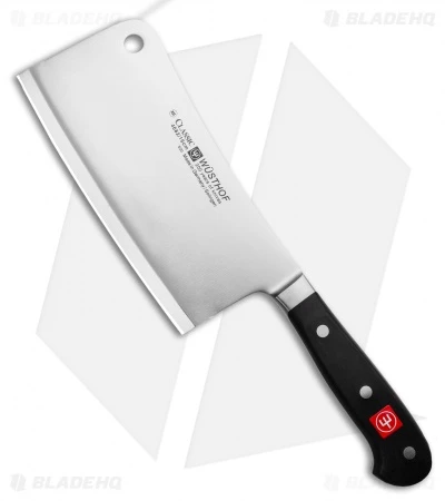 Wusthof Classic 6" Cleaver Kitchen Knife Black Polymer - Image 2