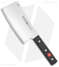 Wusthof Cleaver Kitchen Knife Black (6" Satin)