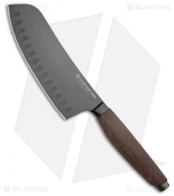 Wusthof AEON 7" Santoku Kitchen Knife DLC Limited Edition Bog Oak