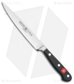 Wusthof Classic 6" Utility Kitchen Knife Black Polymer