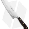 Wusthof Crafter Hollow Edge Santoku Knife Oak Wood (7" Satin)