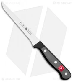 Wusthof Gourmet Boning Kitchen Knife Black (5" Satin)