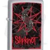 Zippo Lighter Satin Chrome Slipknot 28993