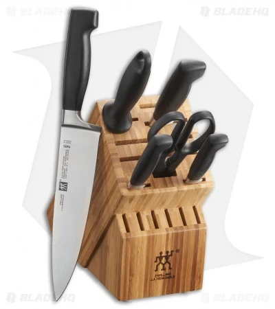Zwilling Four Star 7-Piece Kitchen Knife Block Set - Image 8