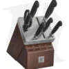 Zwilling Four Star 7-Piece Kitchen Knife Self-Sharpening Block Set