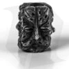 Schmuckatelli Green Man Lanyard Bead (Black Oxidized)