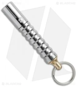 Prometheus Beta QRV2 Electroless Nickel Flashlight W/ Quick-Release Keychain