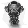 Brous Blades Skull Bead (Pewter)