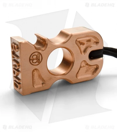 DB Customs Small Stupid Stamp Single Knuck Bottle Opener Keychain Copper - Image 2