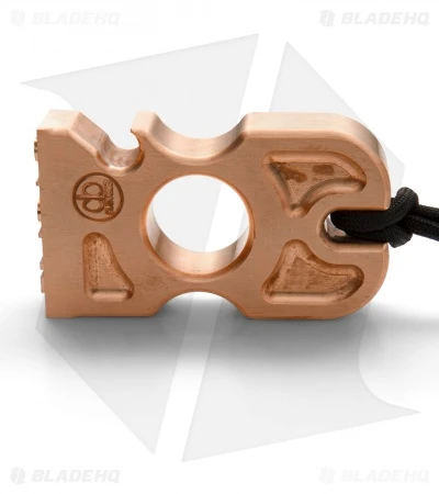 DB Customs Small Stupid Stamp Single Knuck Bottle Opener Keychain Copper