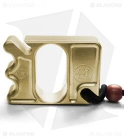 DB Customs Pop-A-Lump Double Knuck Bottle Opener EDC Keychain Brass