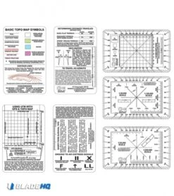 ESEE Knives Izula Gear Navigation Card Set