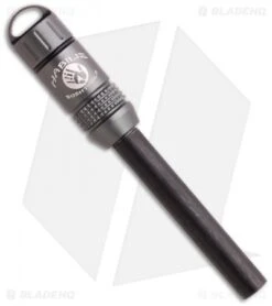 Exotac FireROD Fire Starter Ferro Rod W/ Storage Capsule (Gunmetal)