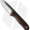 Fiddleback Forge Bushcrafter Jr. Black Ash Burl (3.5" Satin)