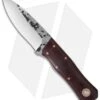 Fiddleback Forge Monarch Knife Maroon Linen Micarta (3.625" Satin)