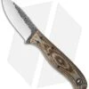 Fiddleback Forge Toboggan Knife Rattlesnake Burlap (2.875" Satin)