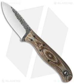Fiddleback Forge Toboggan Knife Rattlesnake Burlap (2.875" Satin)