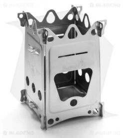 EmberLit Fire Ant Wood Burning Multi-Fuel Stainless Steel Stove