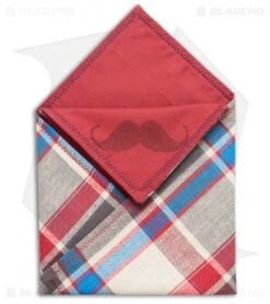 Hanks By Hank 10" X 10" Handkerchief - Plaid P1