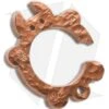 KnifeGuys Tipsy Turtle Copper Keychain Bottle Opener - Hammered