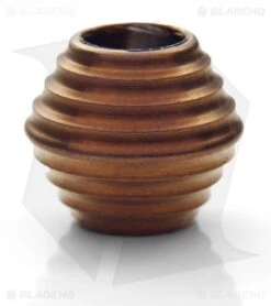 Hinderer Knives Mount Hood Titanium Lanyard Bead / Zipper Pull (Bronze Ano)