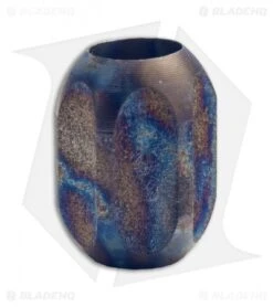 TiSurvival Titanium Hex Lanyard Bead - Blasted Random