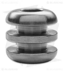 TiSurvival Titanium Three-Ribbed Bead - High Polish Plain